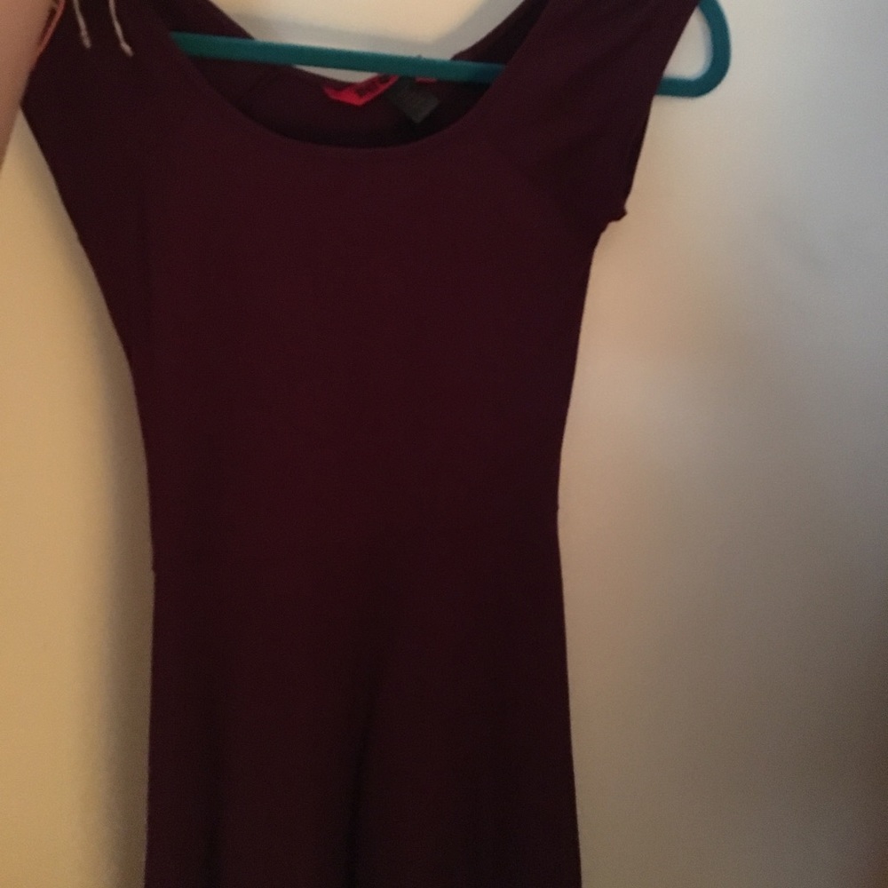 Wet seal plum color dress